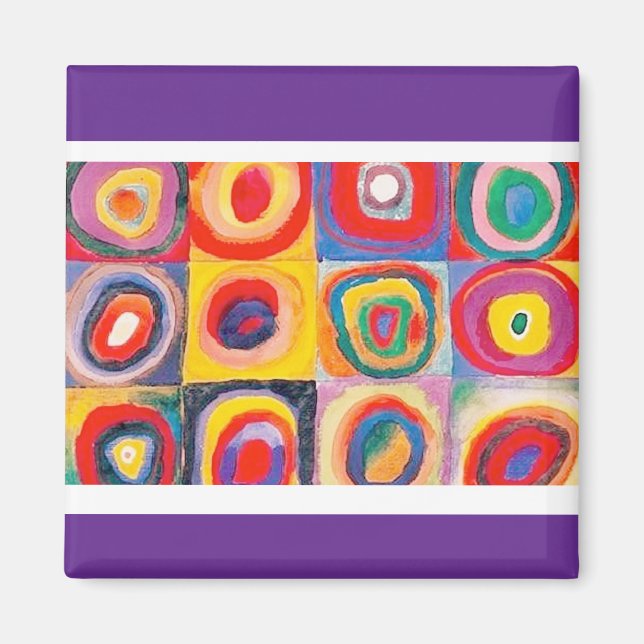 Koncentrisk komposition, Kandinsky Magnet (Framsidan)