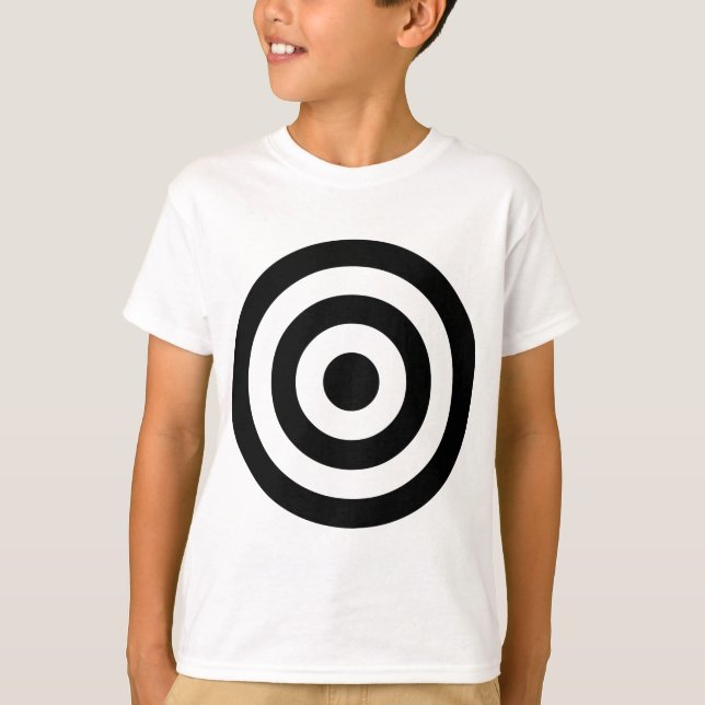 Koncentriska cirklar tee (Framsida)