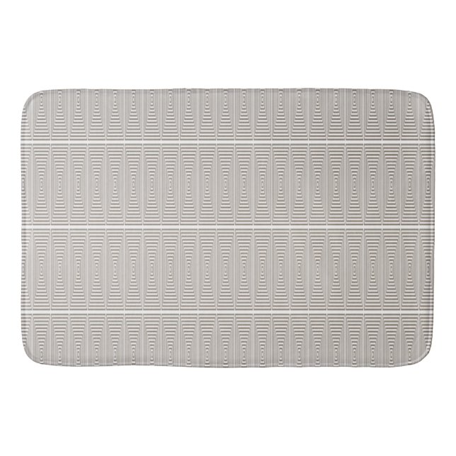 Koncentriska färgrutor badrumsmatta (Framsidan)