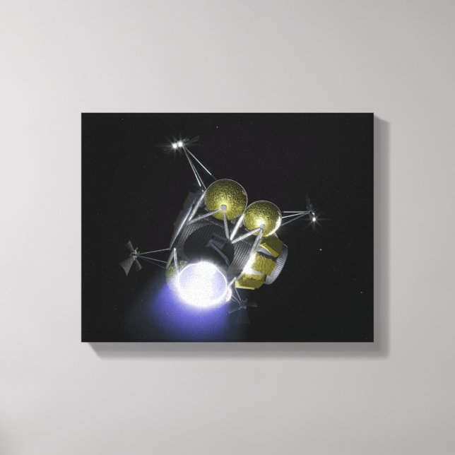 Koncept för en besättningssprängning av canvastryck (Framsida)