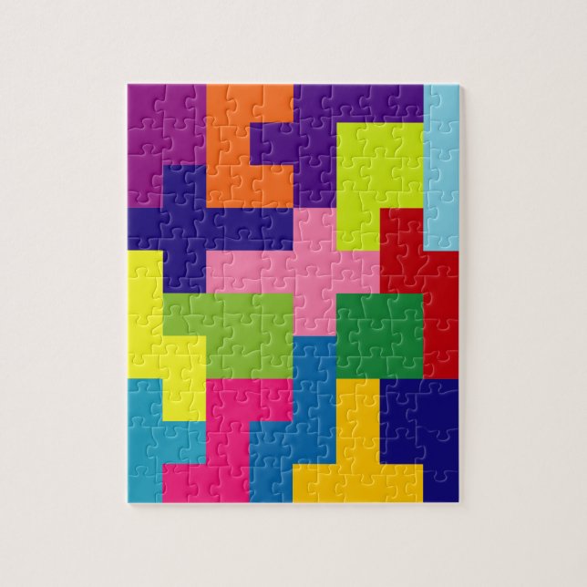 Koncept för färglöst puzzelhuvud pussel (Vertikal)