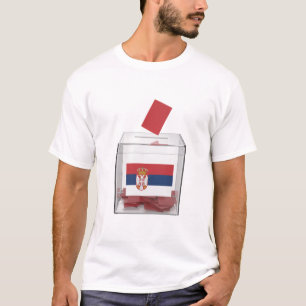 Koncept för valet i Serbien T Shirt