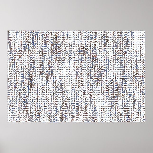 Konceptuell bakgrund lämnar teckning mönster. Styl Poster (Framsidan)