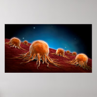 Konceptuell bild av cancervirus 3