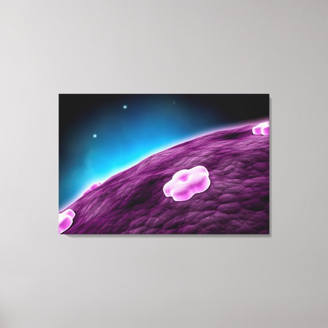 Konceptuell bild av cellkärnor (Framsida)