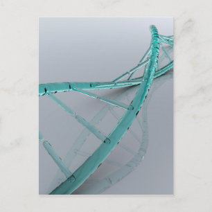 Konceptuell bild av DNA 3 Vykort