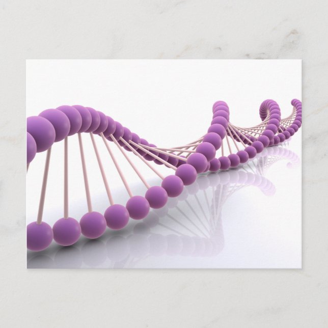 Konceptuell bild av DNA 4 Vykort (Framsida)