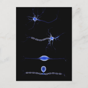 Konceptuell bild av en NEURO 1 Vykort