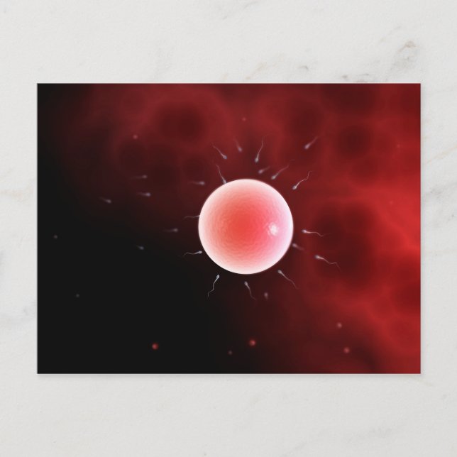 Konceptuell bild av gemensam gödning vykort (Framsida)