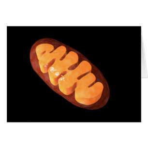 Konceptuell bild av Mitochondria 1 Hälsningskort