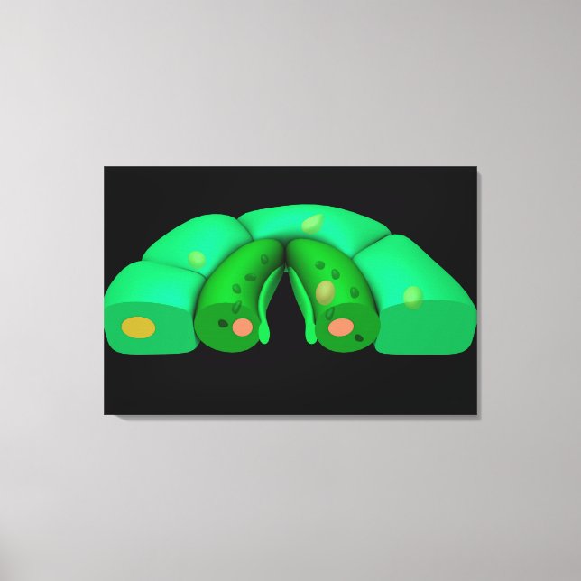 Konceptuell bild av stomata 2 (Framsida)