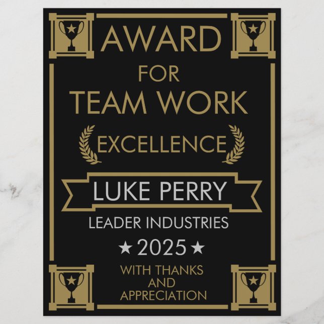 Koncernpersonalens pris (Framsida)