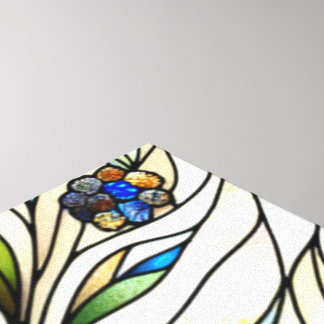 Kondenserad glasdesign Wildblommor och Butterflies Canvastryck