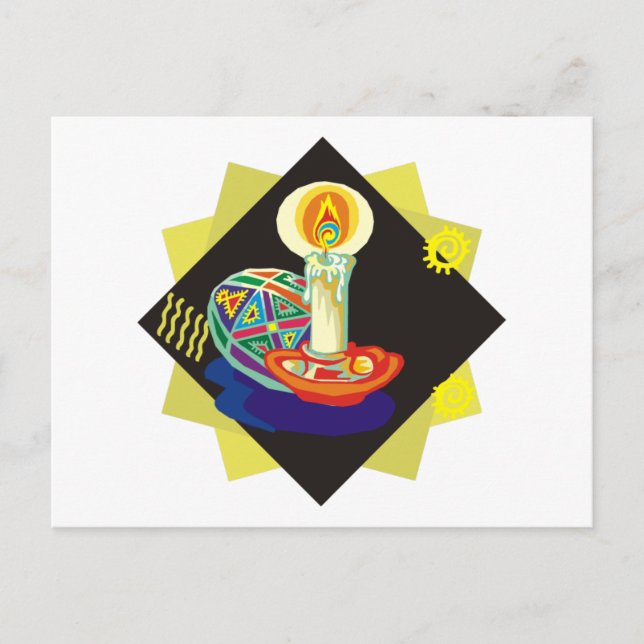 Kondenserad ukransk ägg (5) vykort (Framsida)