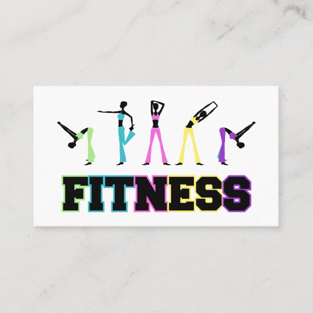 Kondition i ord och gärning visitkort (Framsida)