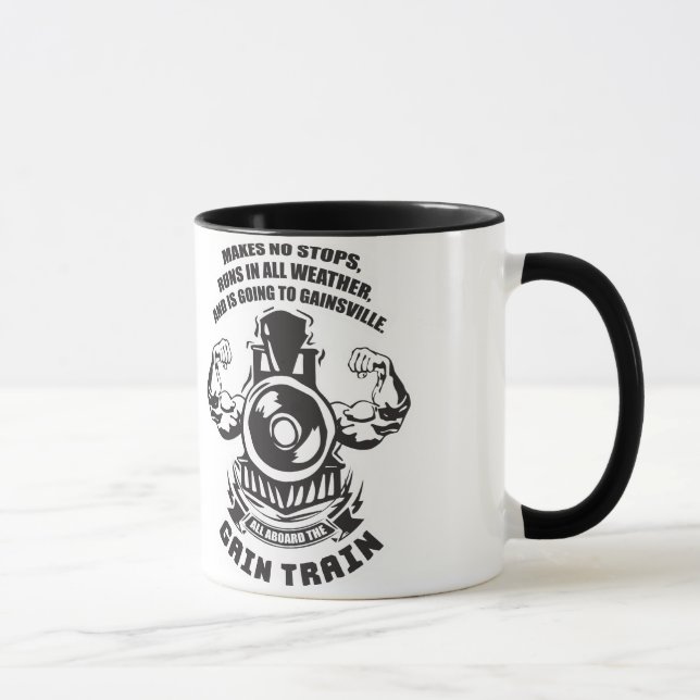 Kondition- och Bodybuildingmotivation Mugg (Höger)
