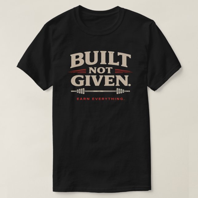 Kondition Upparbetad Inte Given Motivation För Att T Shirt (Design framsida)
