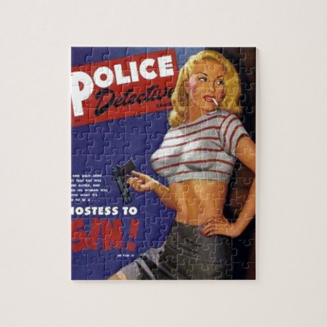 Konditionen modellerar att röka pussel (Vertikal)