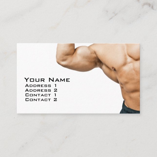 Konditionlagledare Visitkort (Framsida)