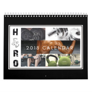 Konditionmotivationkalender för HJÄLTEkondition Kalender