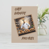 Konditor Chef Giraffe: Uppnå nya höjder.