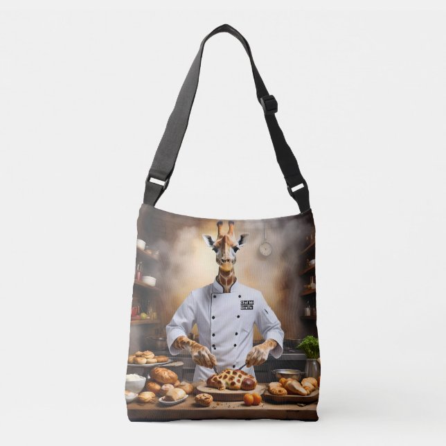 "Konditor Giraffe: Når Nya Höjder, Axelväska (Framsida)