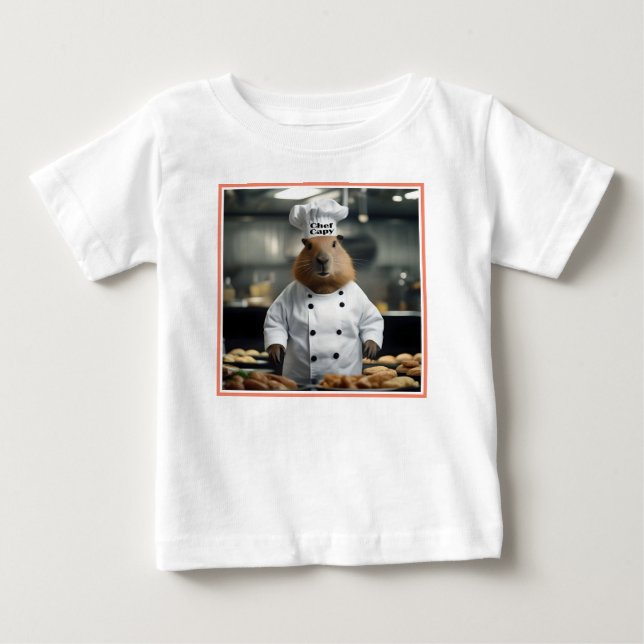 Konditorifärdighet: Den kulinariska kapybaran T Shirt (Framsida)