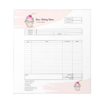 Konditorikupong Bakery Beställningsformulär Faktur