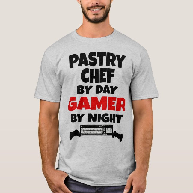 Konditorost efter dagspelaren per natt t-shirt (Framsida)