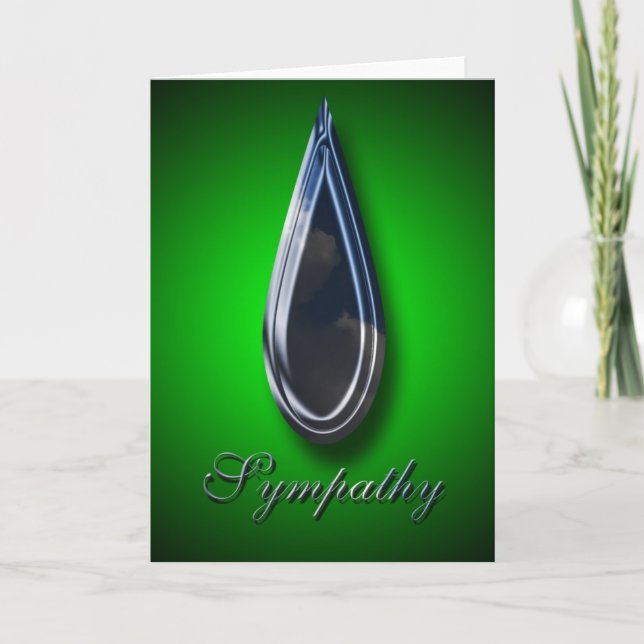 Kondoleans Kort (Framsida)