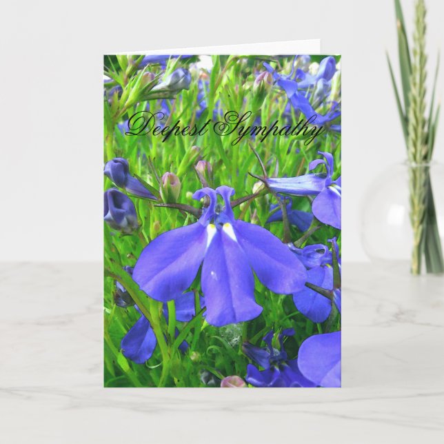 Kondoleans Kort (Framsida)