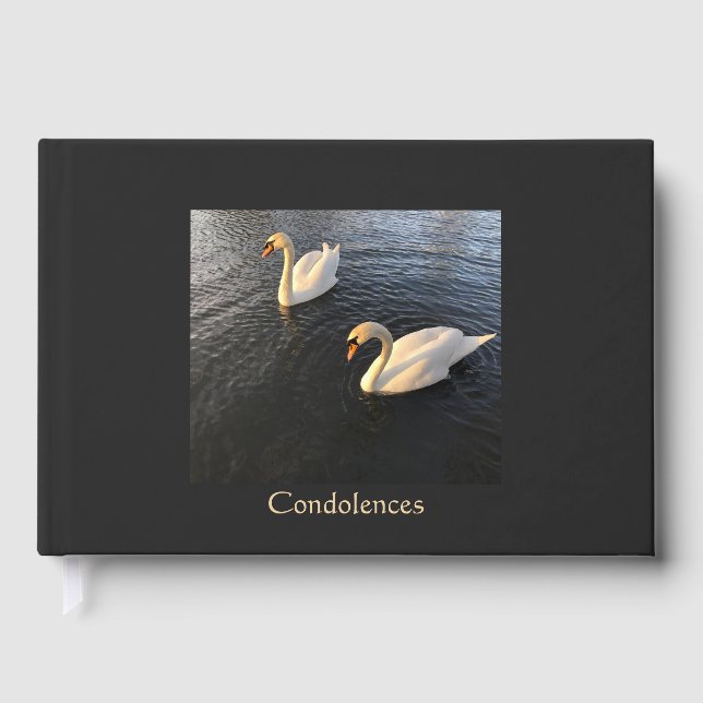 Kondoleansbok Gästböcker (Framsida)