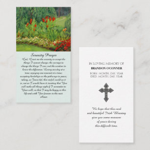 Kondoleanser från Firande till Life Card Visitkort