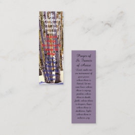 Kondoleanser till Bok Mark Prayer Card