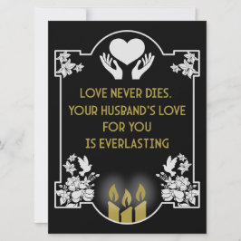 Kondoleansmeddelande Make