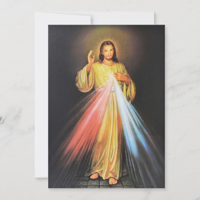 Kondoleanssympati med Tack katolska Jesus (Framsida)
