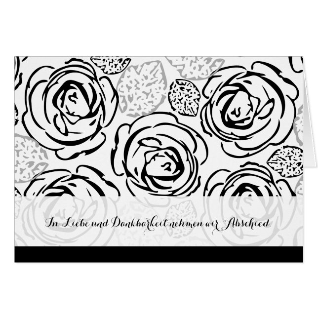 Kondolenzkarte OBS Kort (Framsidan Horizontal)