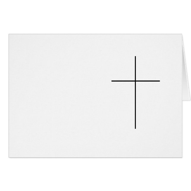 Kondolenzkarte OBS Kort (Framsidan Horizontal)