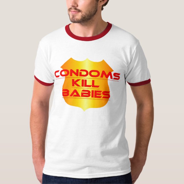 KONDOMDÖDABABYAR TEE SHIRT (Framsida)