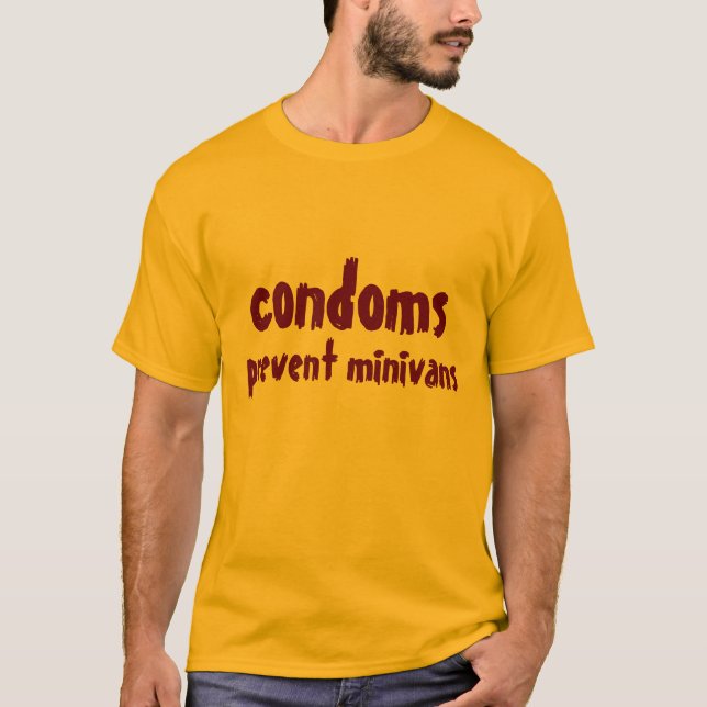kondomer t-shirt (Framsida)