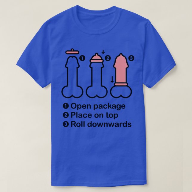 Kondomthandbok T Shirt (Design framsida)