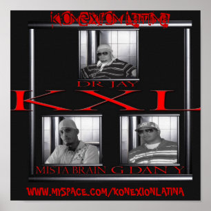 KONEXION LATINA, WWW.MYSPACE.COM/.. POSTER