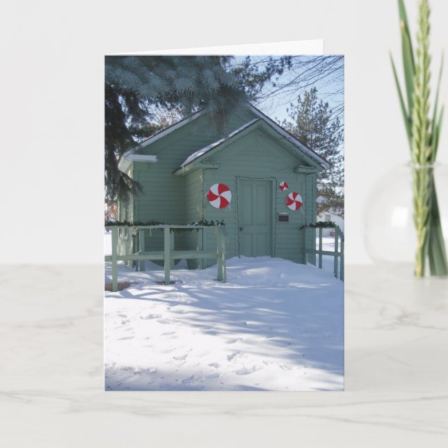 “Konfektsgodis” Julkort Kort (Framsida)