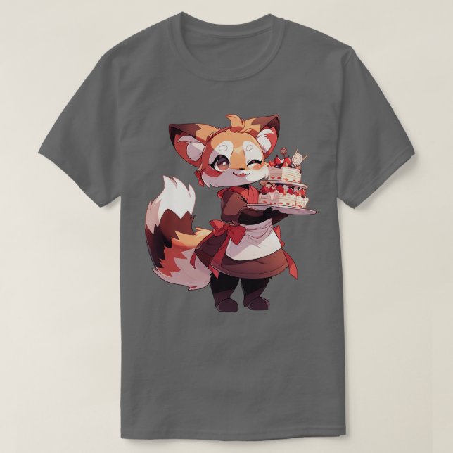 Konfektyr Red Panda 3 T Shirt (Design framsida)