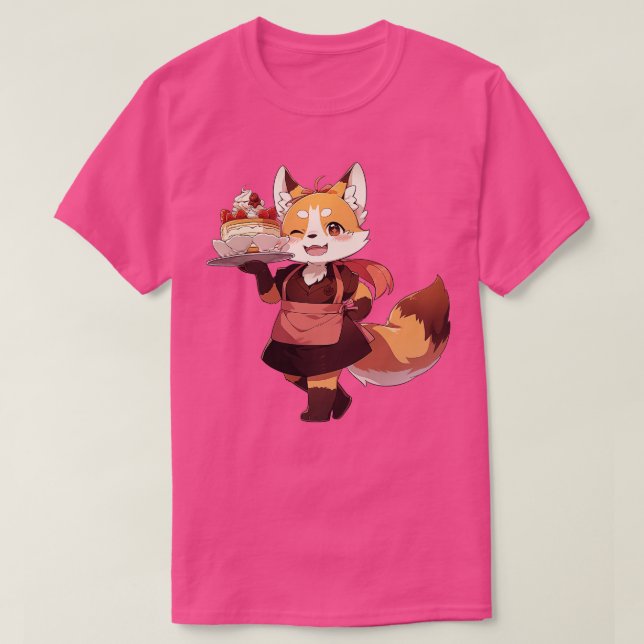 Konfektyr Red Panda 5 T Shirt (Design framsida)