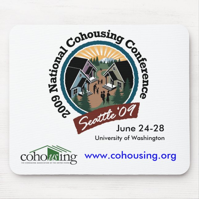 Konferens 2009 Mousepad Musmatta (Framsidan)