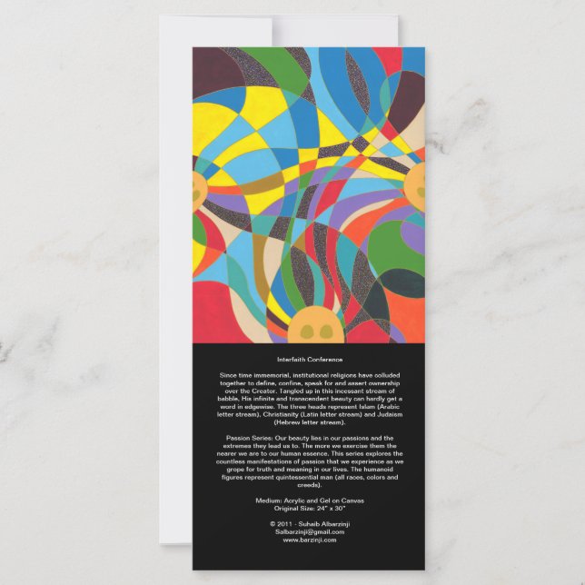 Konferens och sändare mellan trosinriktningar - lå (Framsida)