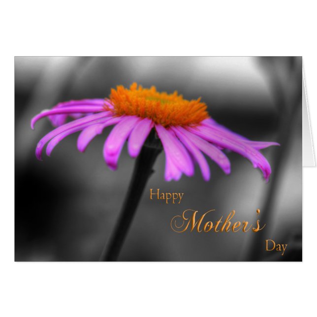 Konferensen för Lila och Orange i mors dag Hälsningskort (Framsidan Horizontal)