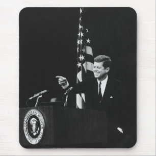 Konferensen med John Kennedy 35e USA:s president Musmatta