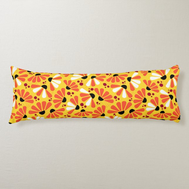 Konferenskonfetti på Lemon Gult Kroppskudde (Framsidan)